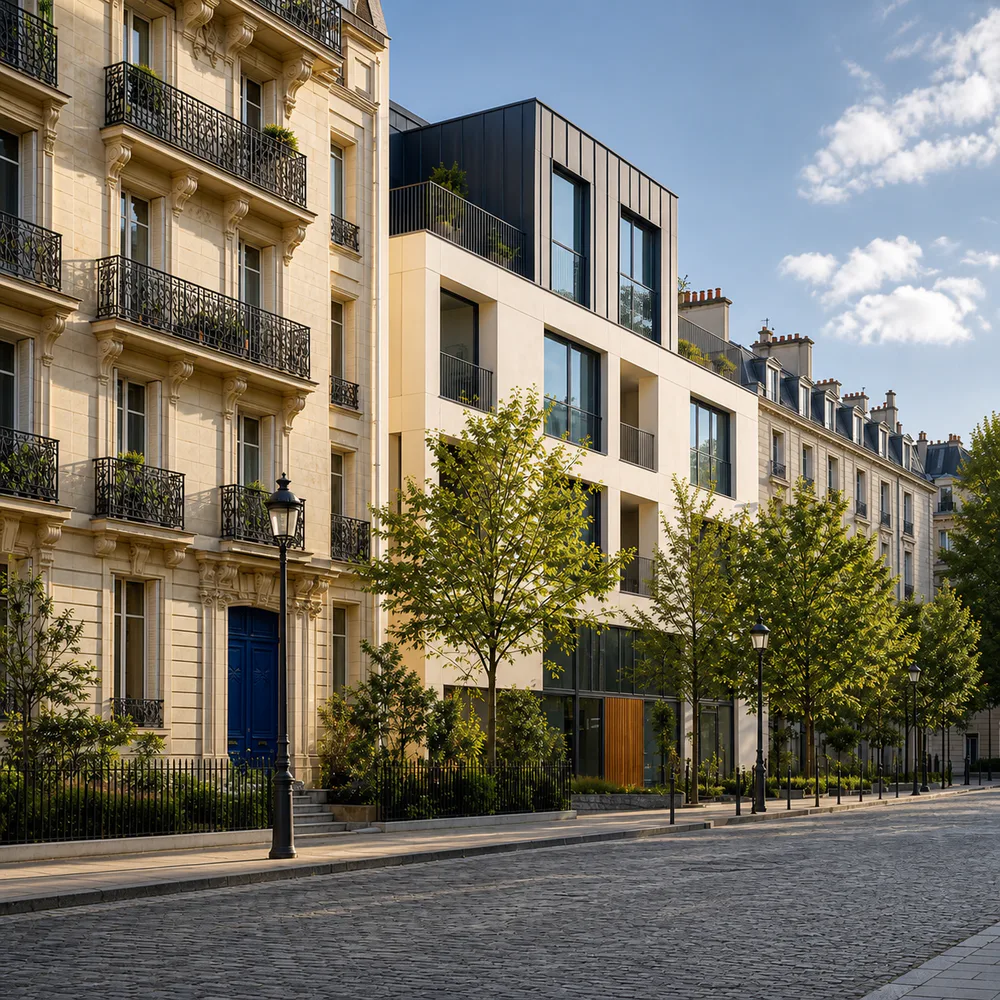 Immeubles résidentiels en France
