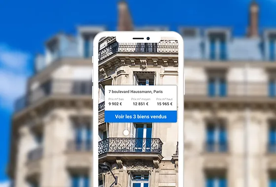 Comparer les prix des biens déjà vendus dans votre quartier